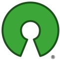 Logo for the Open Source Initiative