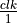 \frac{clk}{1}